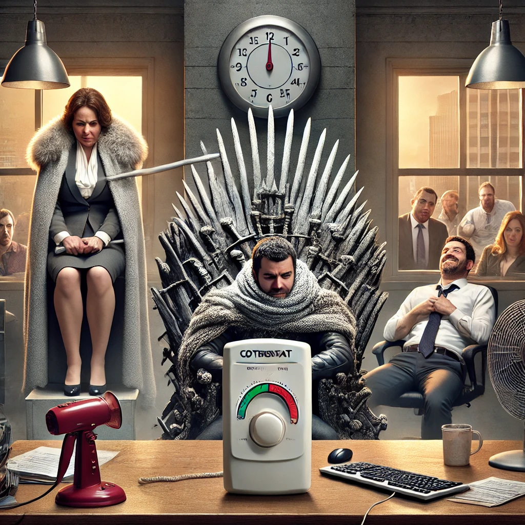 The Office Thermostat War: Game of Thrones Edition